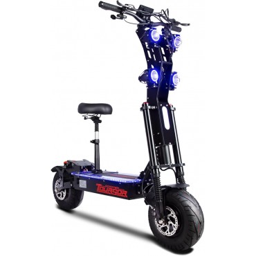 X1372VPRO Adult Electric Scooter 10000W 65MPH, 75 Miles 72V 40Ah Battery, 13" Road Tires Hyper Performance Commuter2
